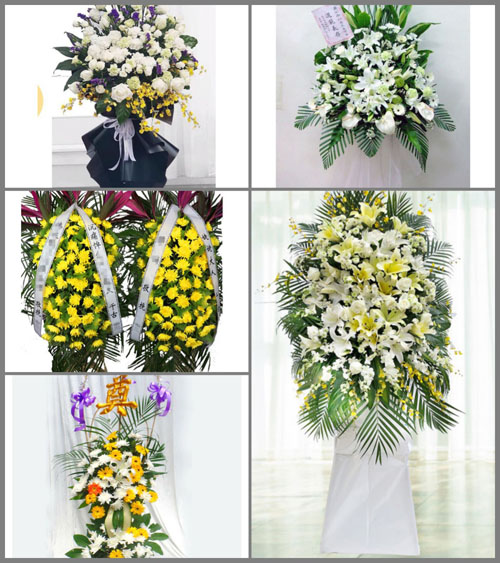 广东东莞市望牛墩镇望联村白事花篮预定